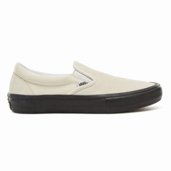 Vans Slip-On Pro - Miesten Tennarit - Valkoinen/Mustat